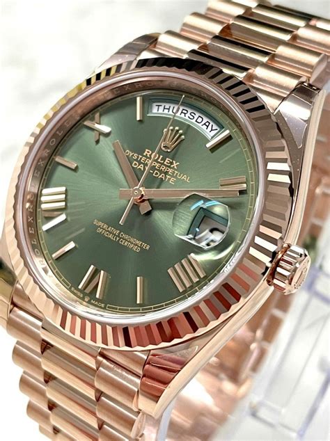 rolex day-date 40 rose gold